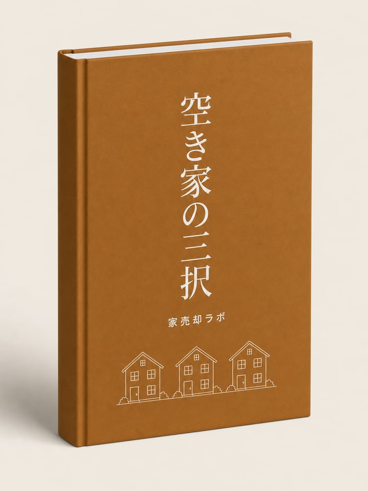 空き家の三択の表紙